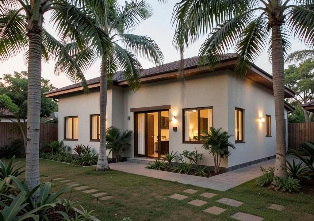 Asante Courtyard House in Adenta, Greater Accra